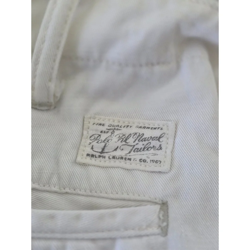Polo Ralph Lauren Womens Chino Shorts Size‎ Large White